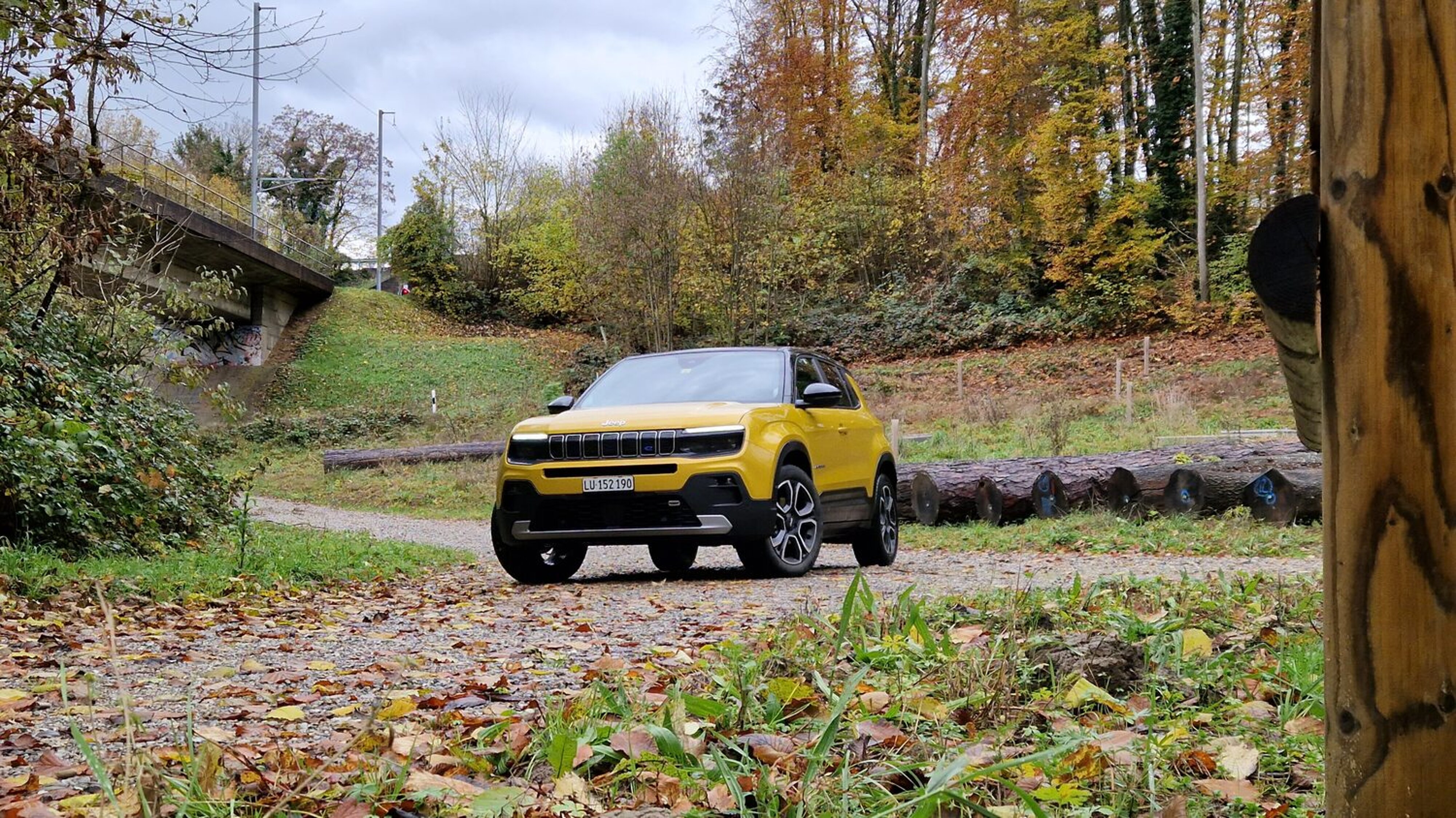 Jeep Avenger von vorne