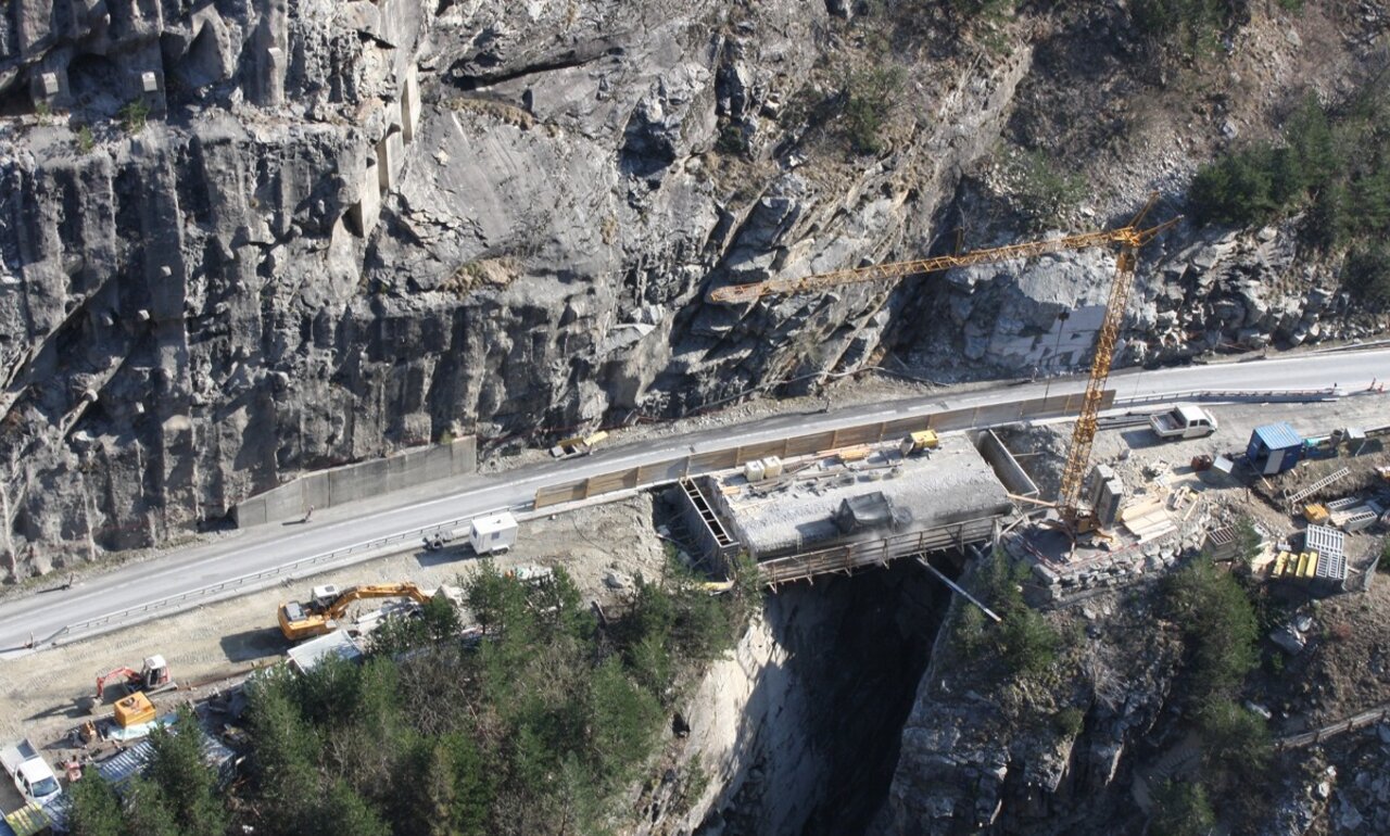 Simplon Baustelle
