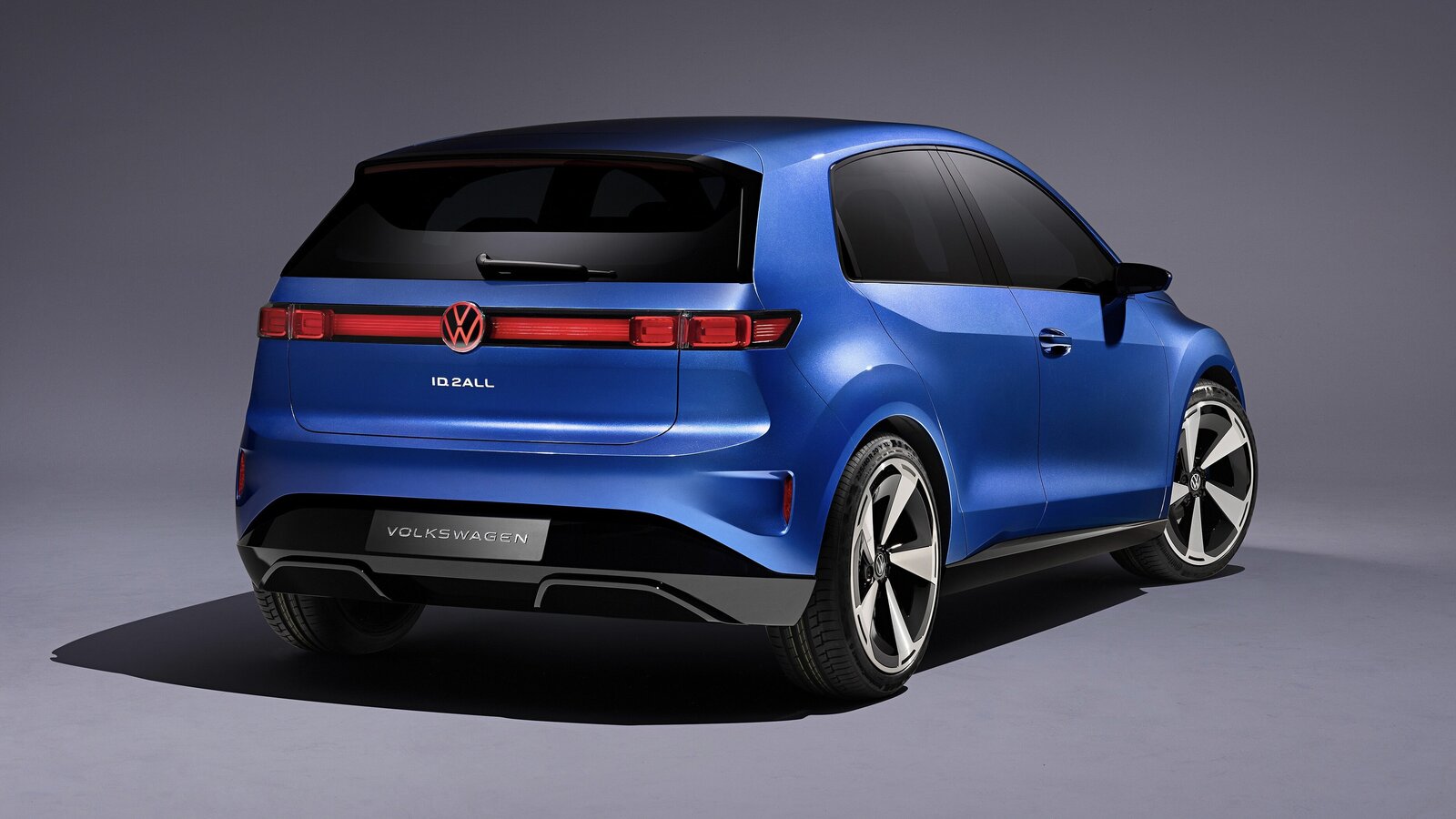 Der VW ID.2 wirkt optisch wie ein revitalisierter VW Polo. Bild Volkswagen Medienportal