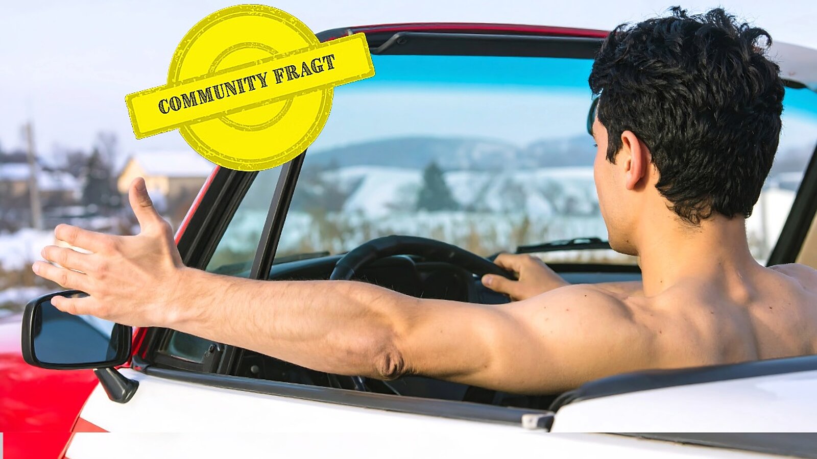 Sommerhitze im Auto: Darf man auch ganz ohne Kleidung am Steuer sitzen? Bild: Adobe Stocks