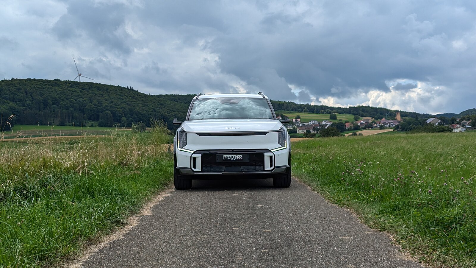 Kia EV9 von vorne