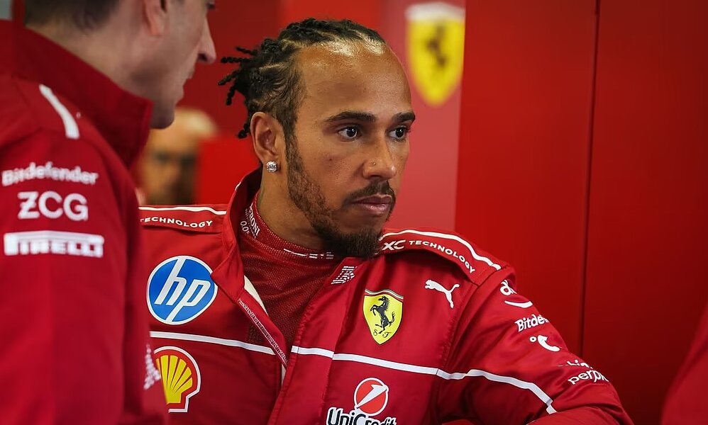 Ferrari-Pilot Lewis Hamilton kritisiert die neue Formel-1-Regelung. Bild: Ferrari