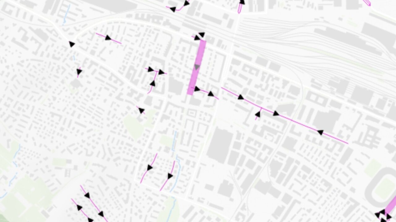 Einbahnstrassen Altstetten