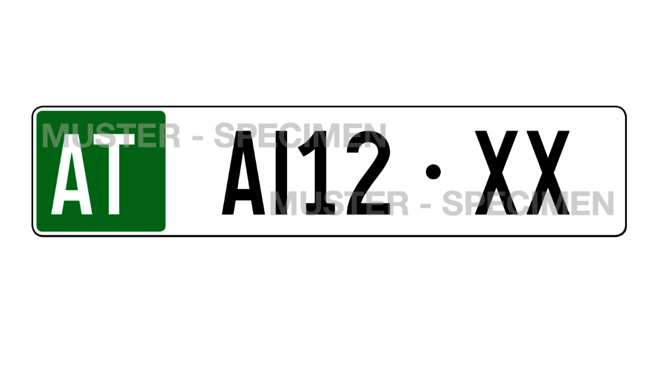 Autokennzeichen mit «AT» führen Verwaltungs- und technisches Personal an ihren Fahrzeugen. Bild: fahrzeugausweis.ch