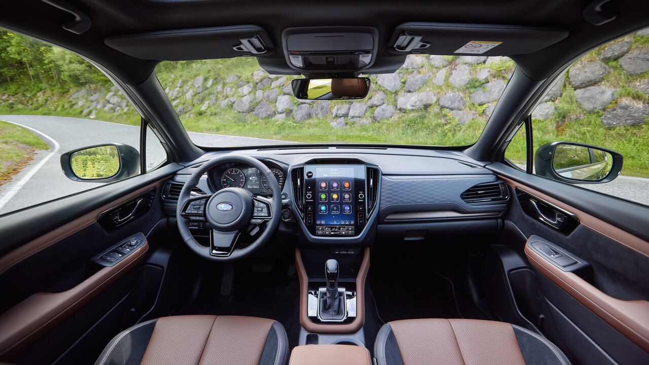 Cockpit im Subaru Forester