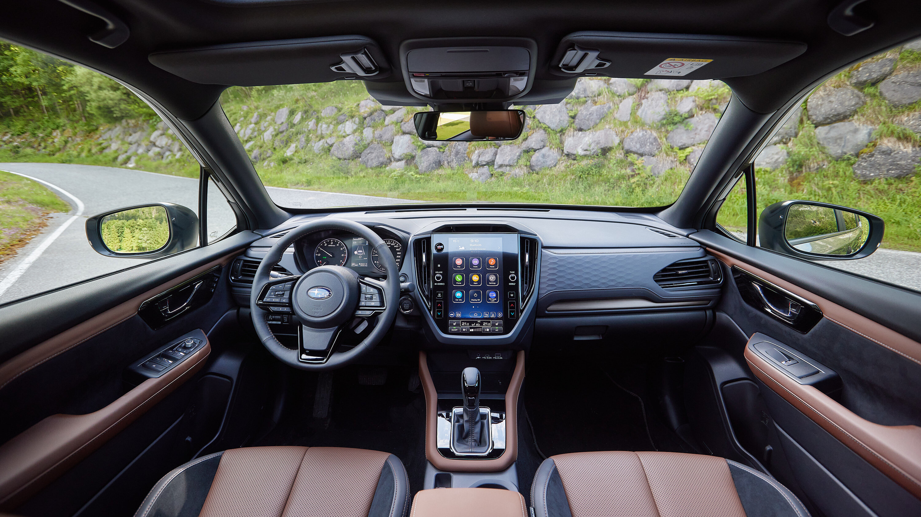 Cockpit im Subaru Forester