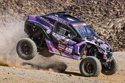 Jérôme de Sadeleer an der Rallye Dakar 2024