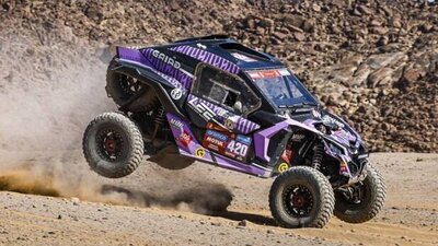 Jérôme de Sadeleer an der Rallye Dakar 2024