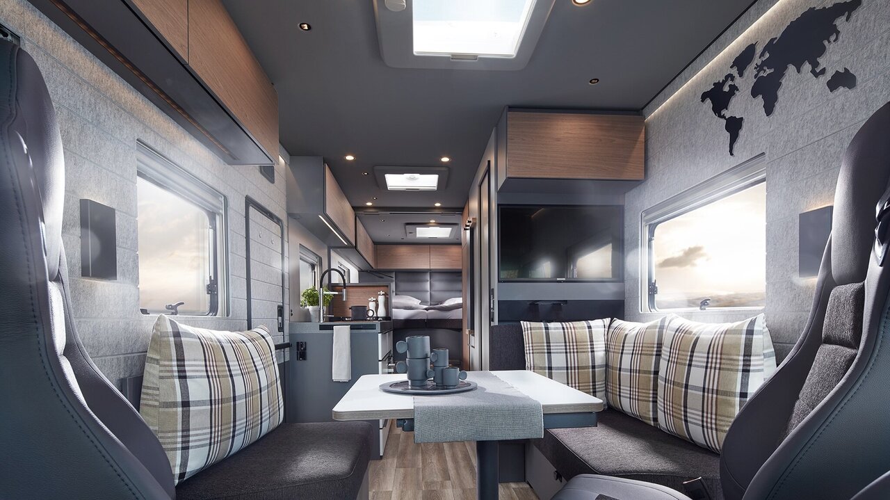 Innenraum eines Wohnmobiles von Arto Reisemobil
