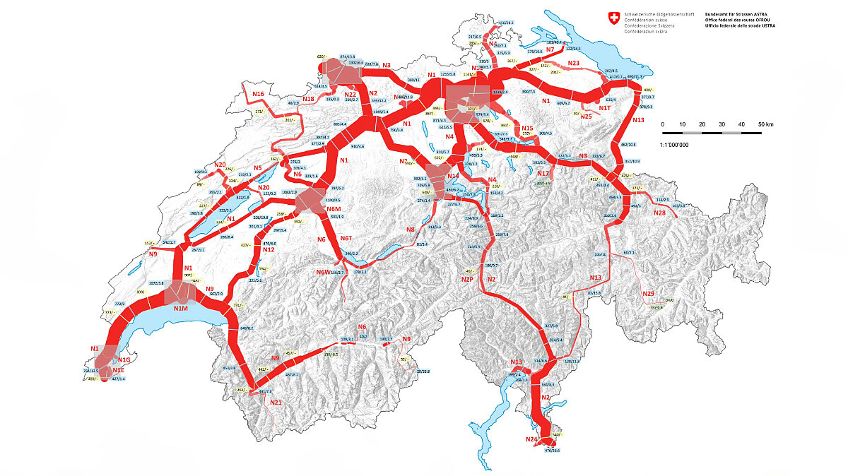 Grafik mit Stauhotspots