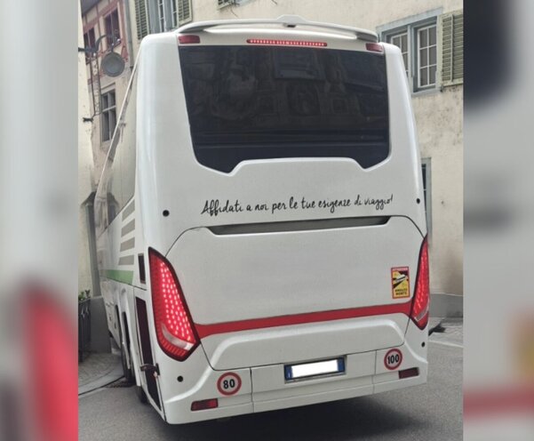 feststeckender Bus