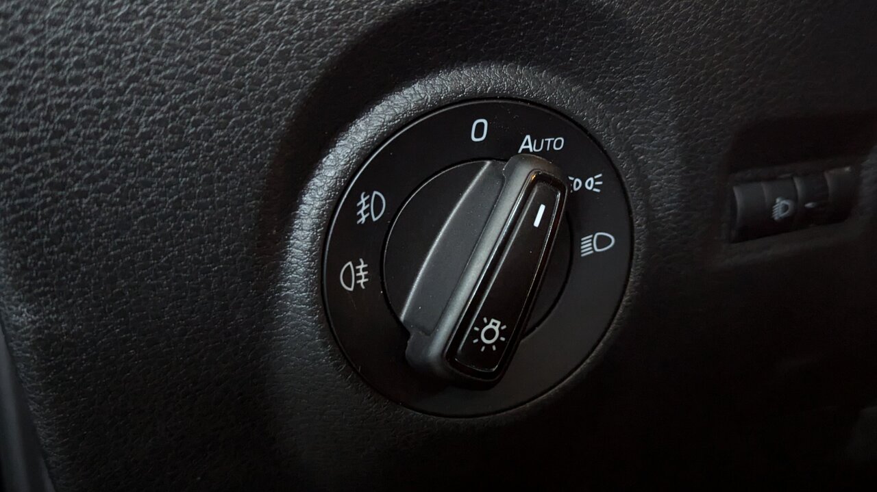 Lichtschalter in einem Auto