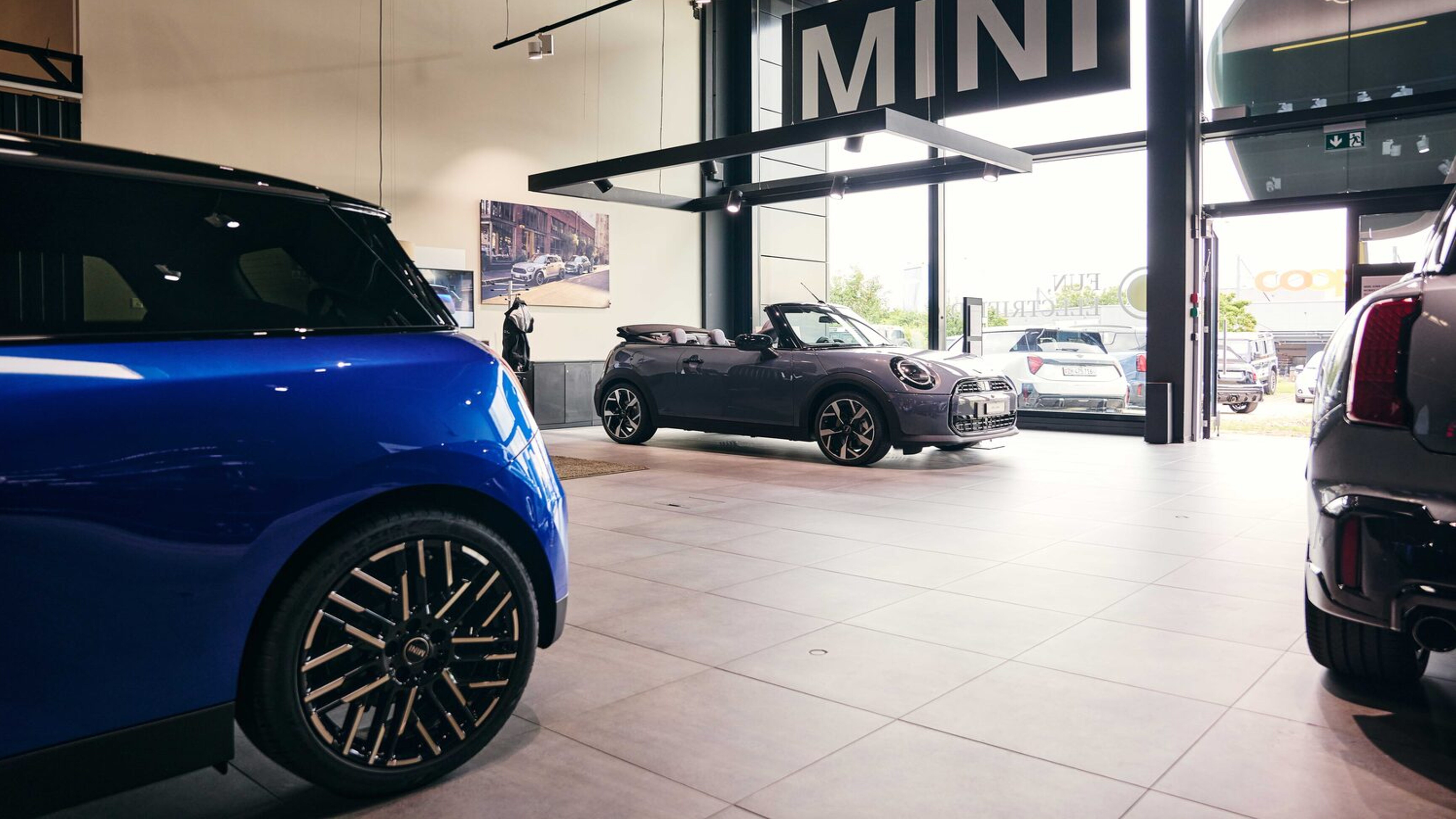 Ein klassischer Mini-Showroom