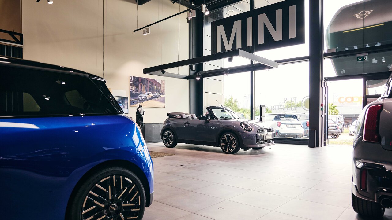 Ein klassischer Mini-Showroom