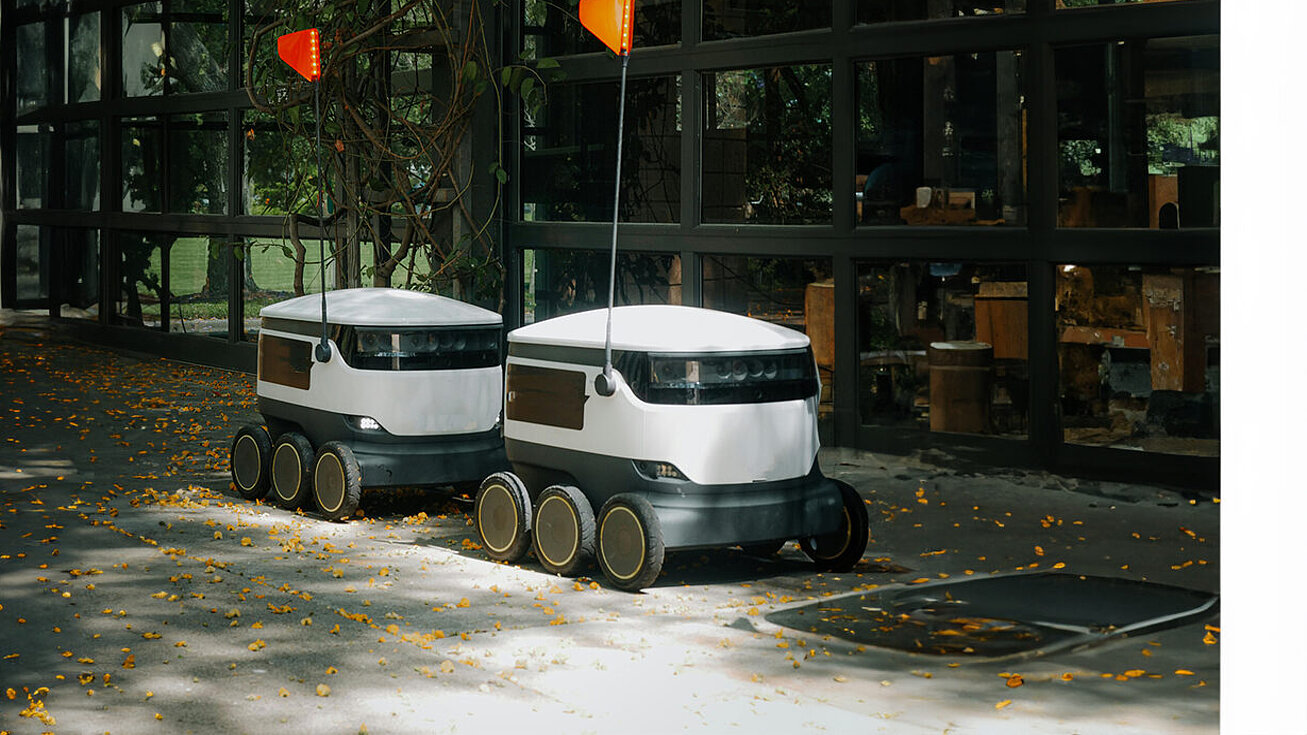 Auslieferungsroboter