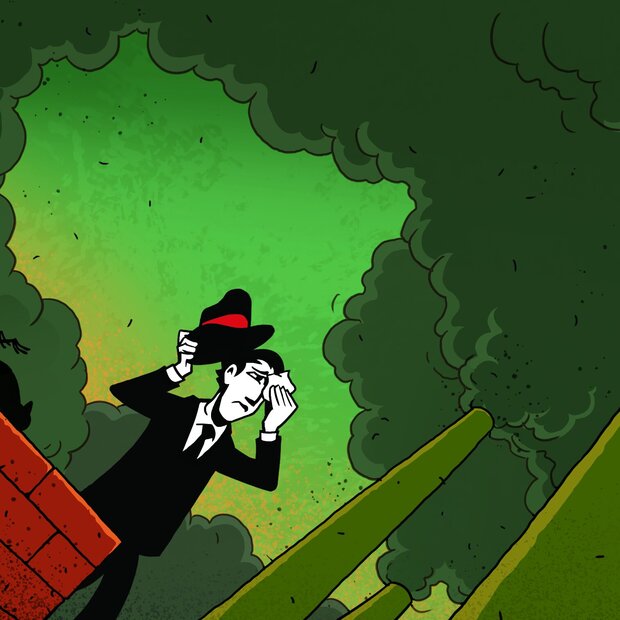 Illustration Weltuntergang durch Klimawandel