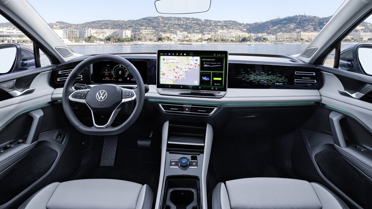 Cockpit im VW Tiguan