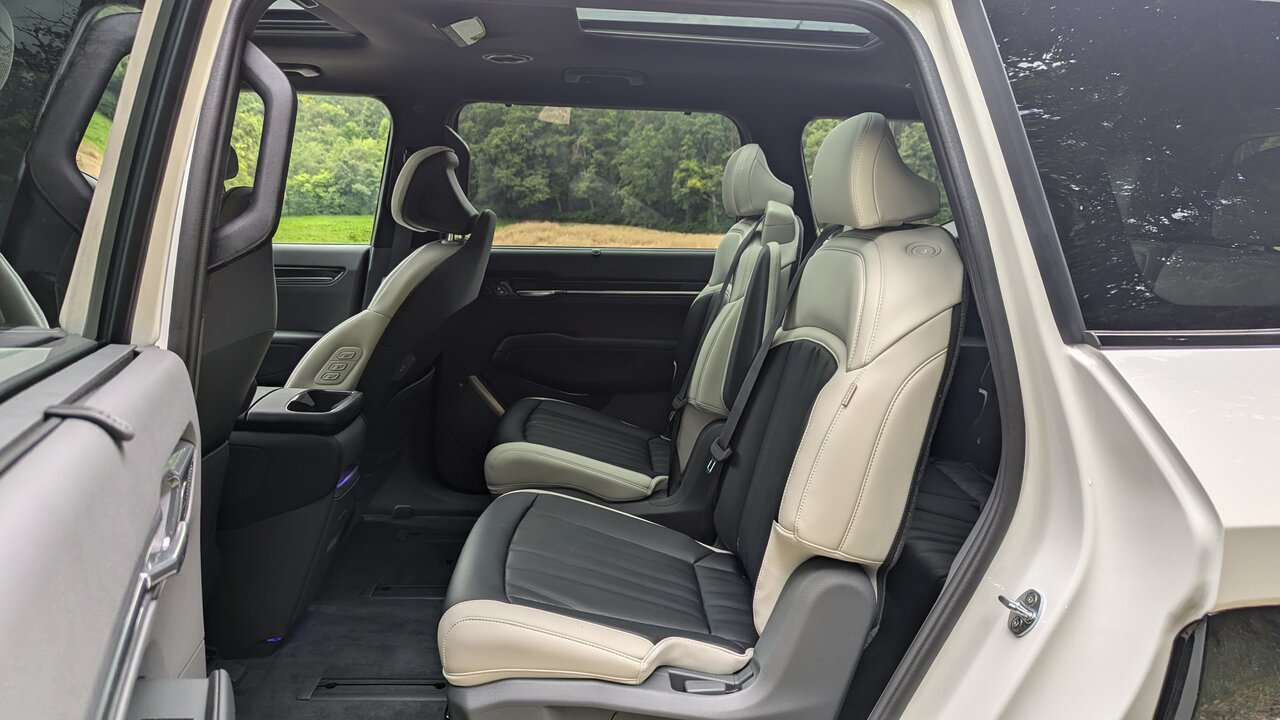 Rücksitze im Kia EV9