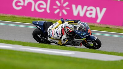 Randy Krummenacher beim Grossen Preis von Grossbritannien in Silverstone