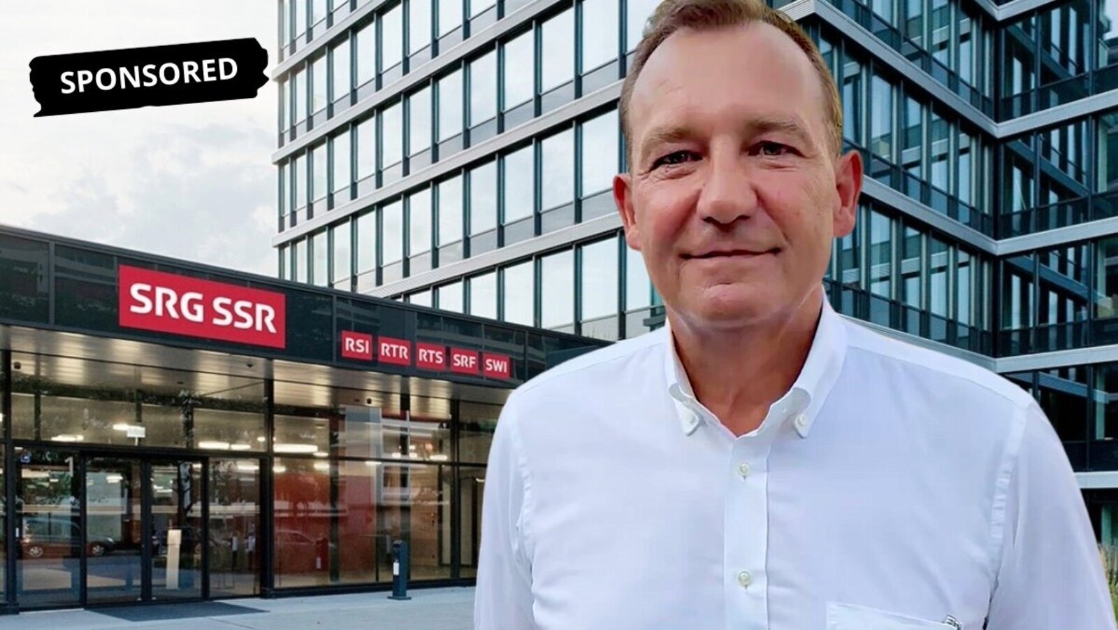 Initiant und SVP-Nationalrat Thomas Matter spricht im Interview über die SRG-Initiative «200 Fr. sind genug!», die am 8. März zur Abstimmung kommt. Bild: SRG, Thomas Matter