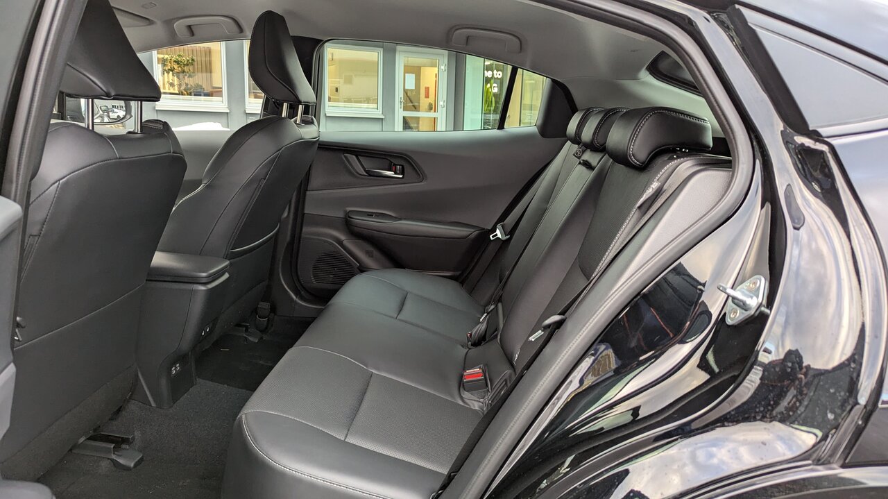 Rücksitze im Toyota Prius