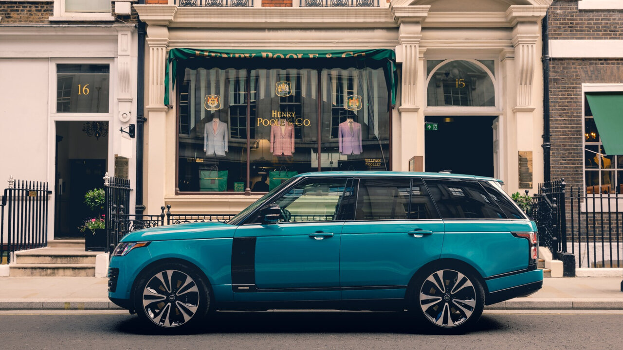 Range Rover seitenansicht