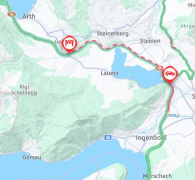 Unfall Schwyz A4