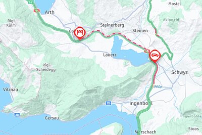 Unfall Schwyz A4