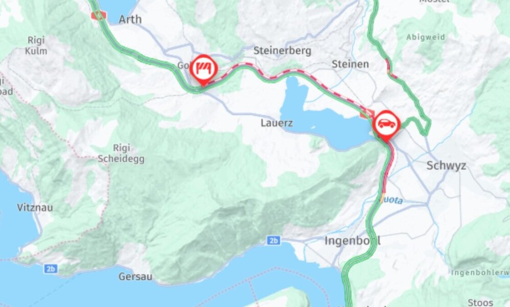 Unfall Schwyz A4