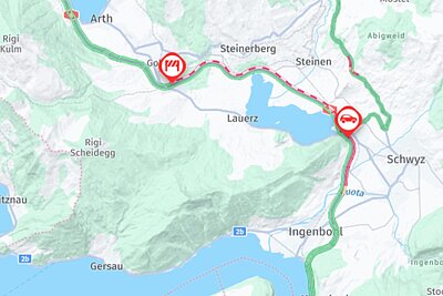 Unfall Schwyz A4