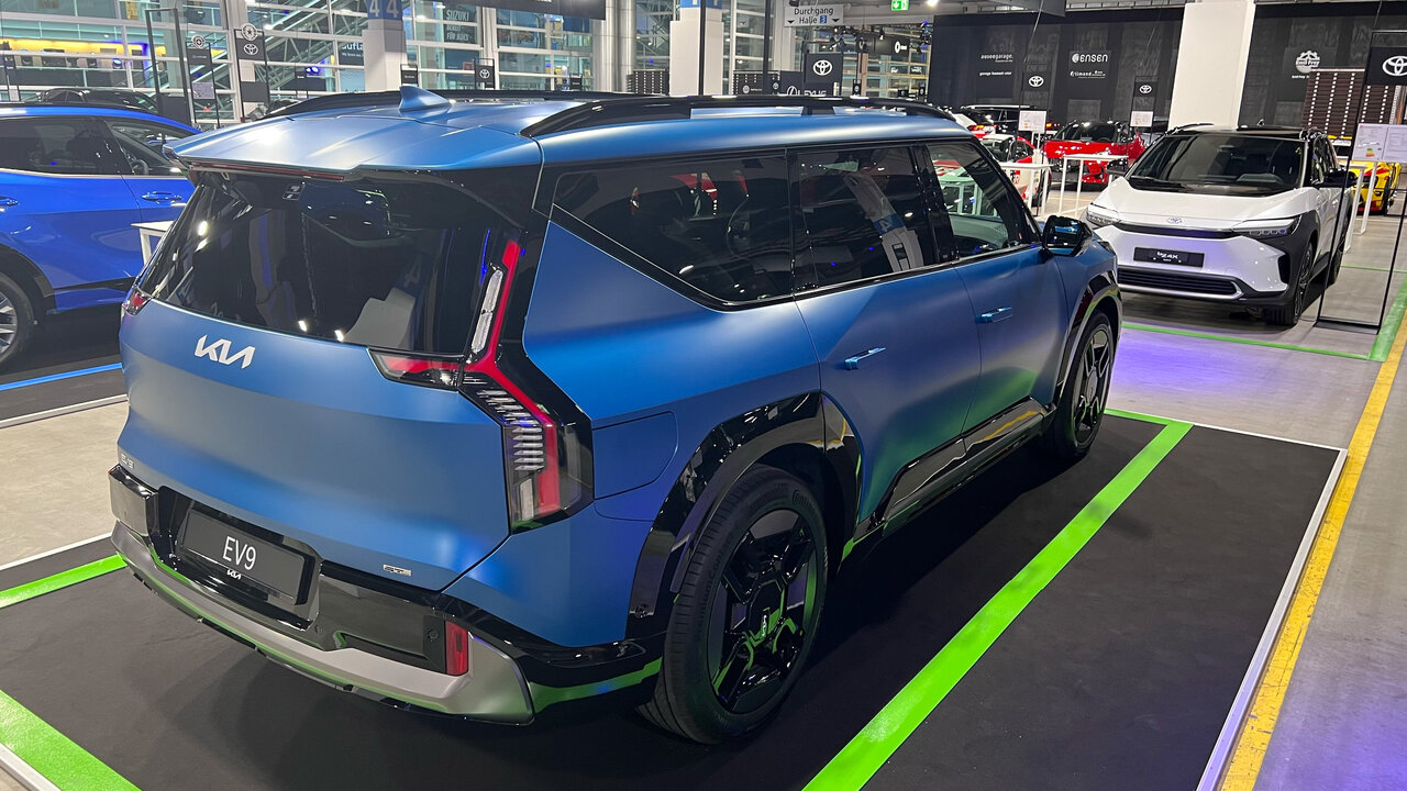 Kia EV9 an der Auto Zürich 2023