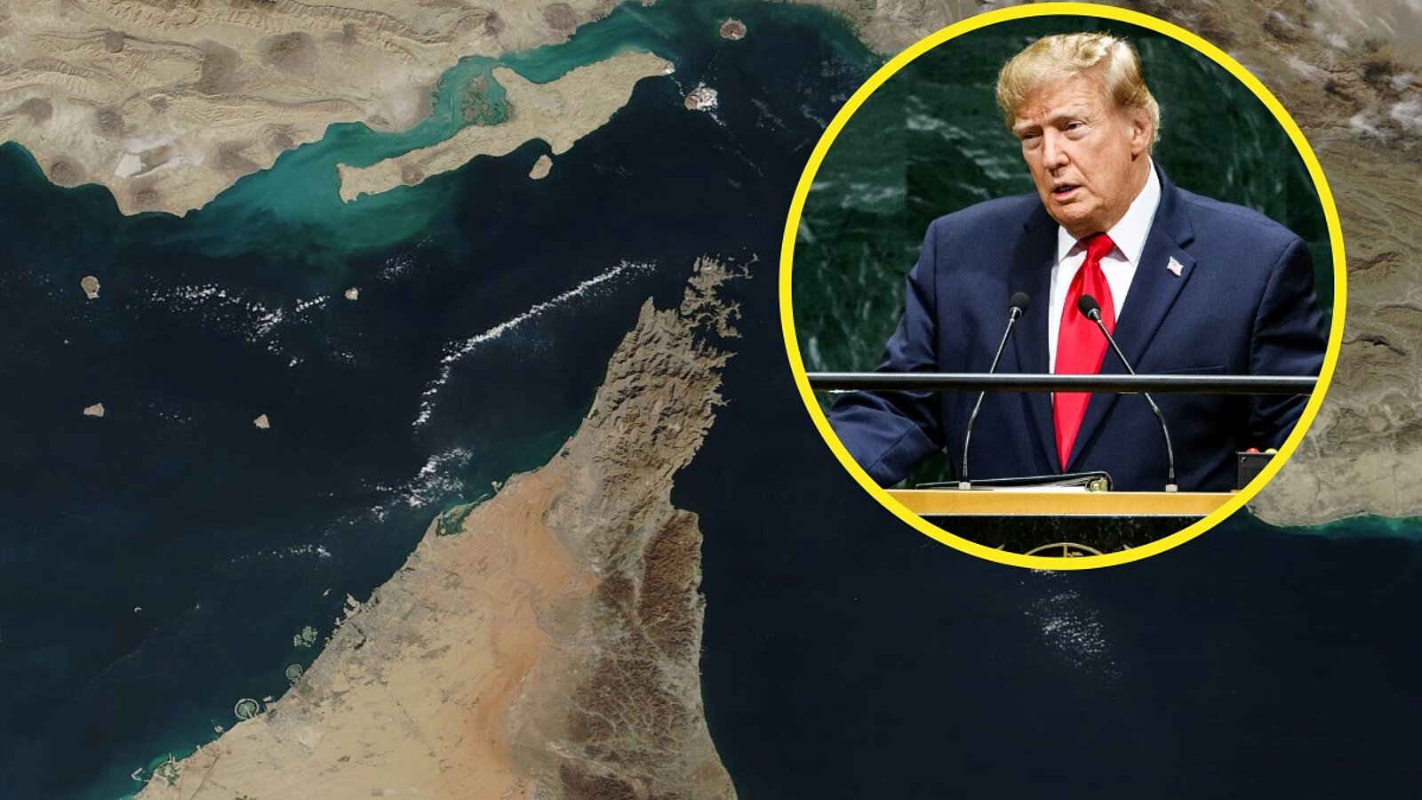 Die gesperrte Strasse von Hormus belastet die Weltwirtschaft. Wie reagiert auf den Vorschlag aus Teheran? Bild: Wikipedia, White House