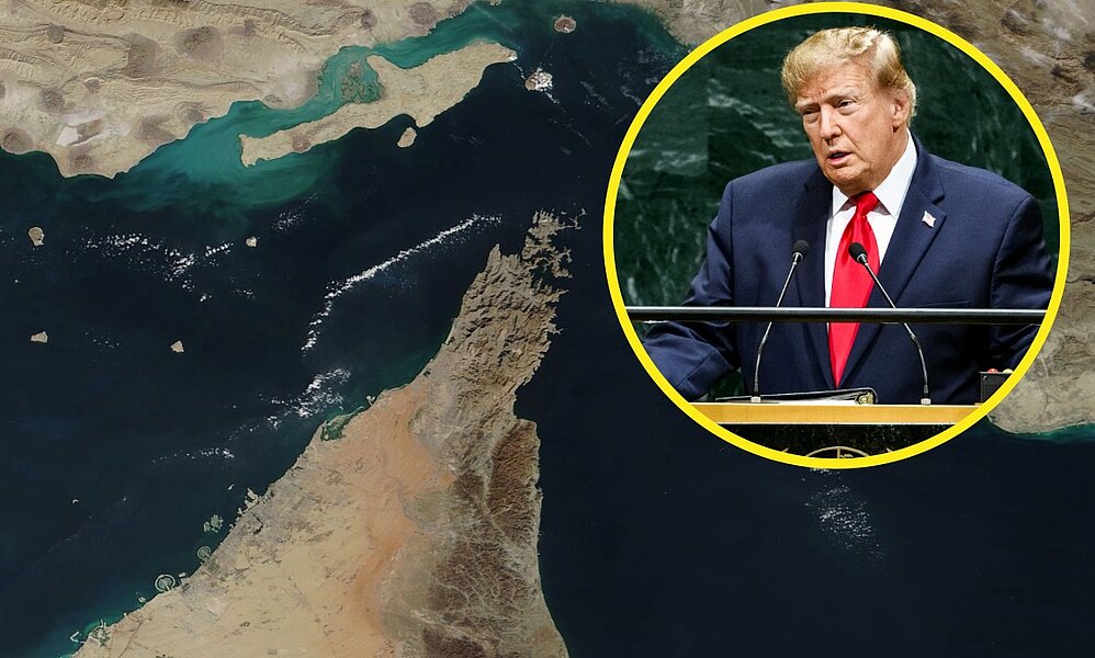 Die gesperrte Strasse von Hormus belastet die Weltwirtschaft. Wie reagiert auf den Vorschlag aus Teheran? Bild: Wikipedia, White House