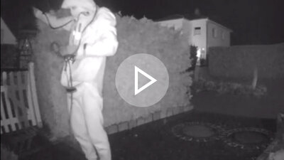 Autoknacker in flagranti mit antenne erwischt