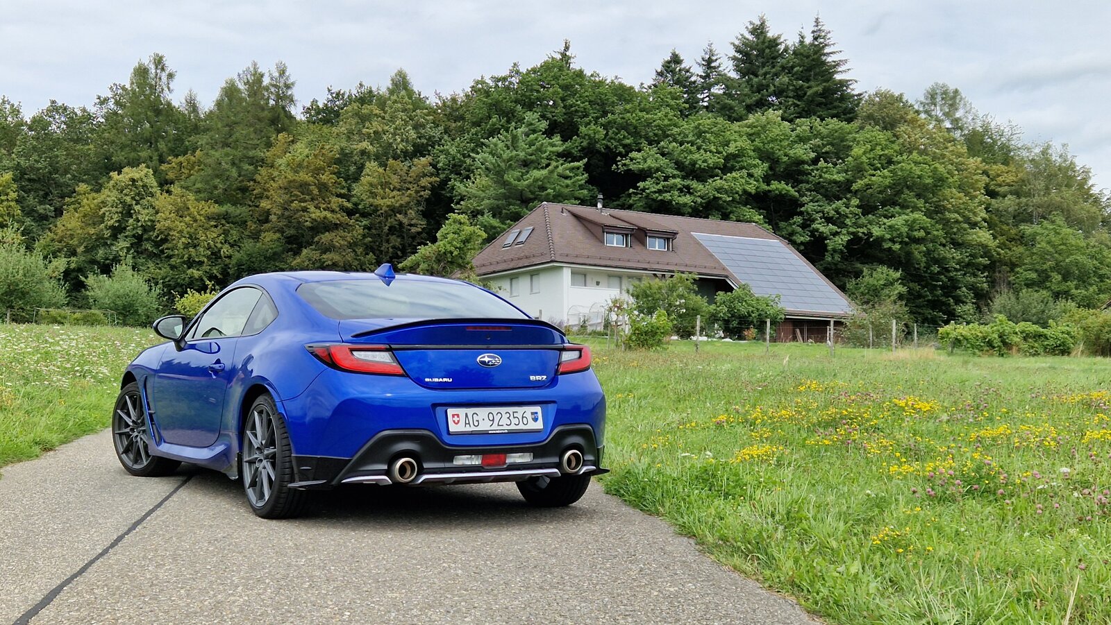 Heckansicht Subaru BRZ
