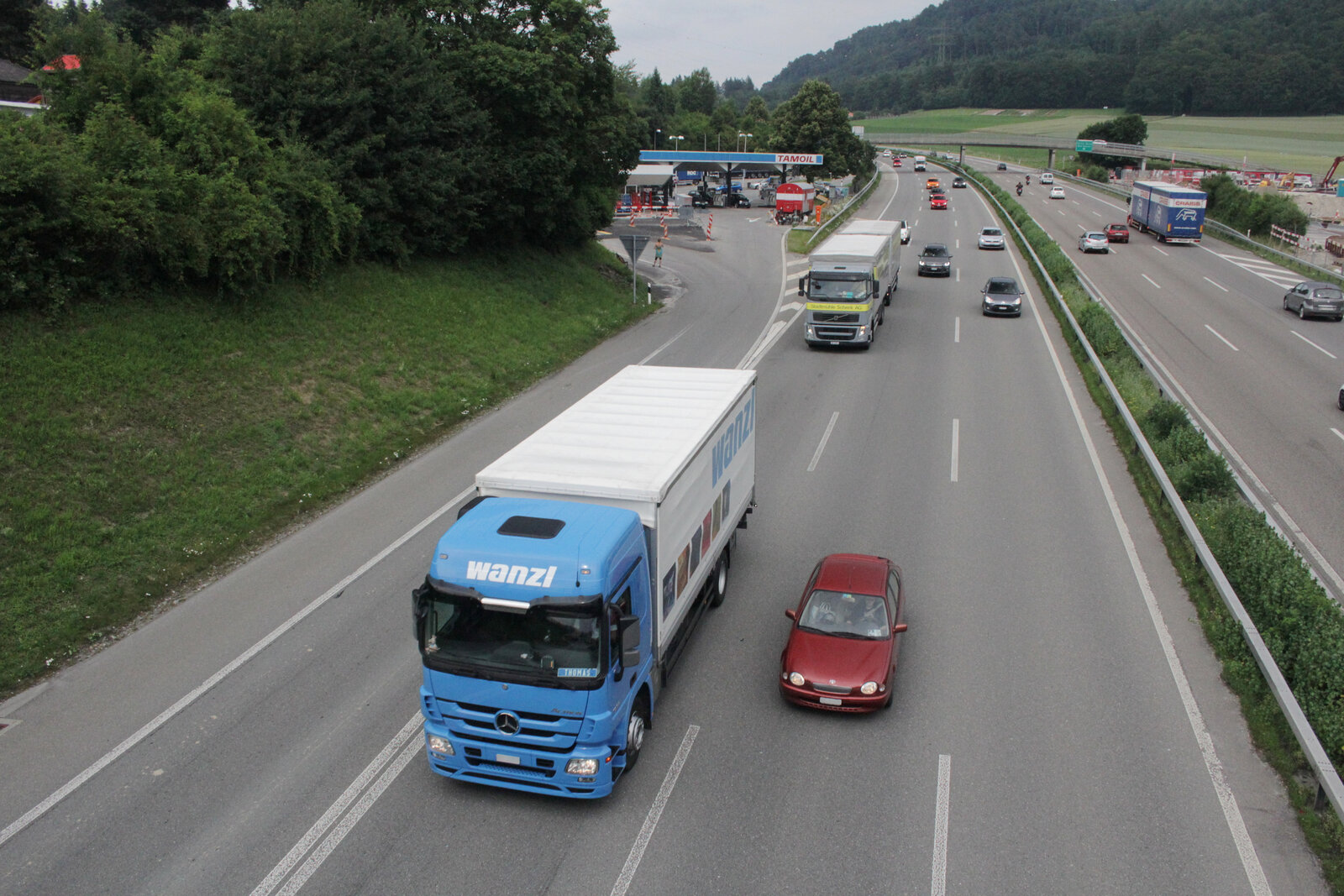 Das alte Parlament hat einen Ausbau der Autobahnen beschlossen.