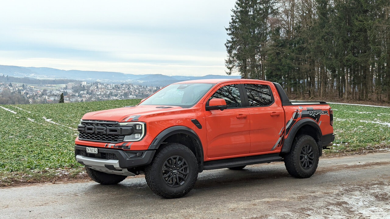 Ford Ranger Raptor von vorne