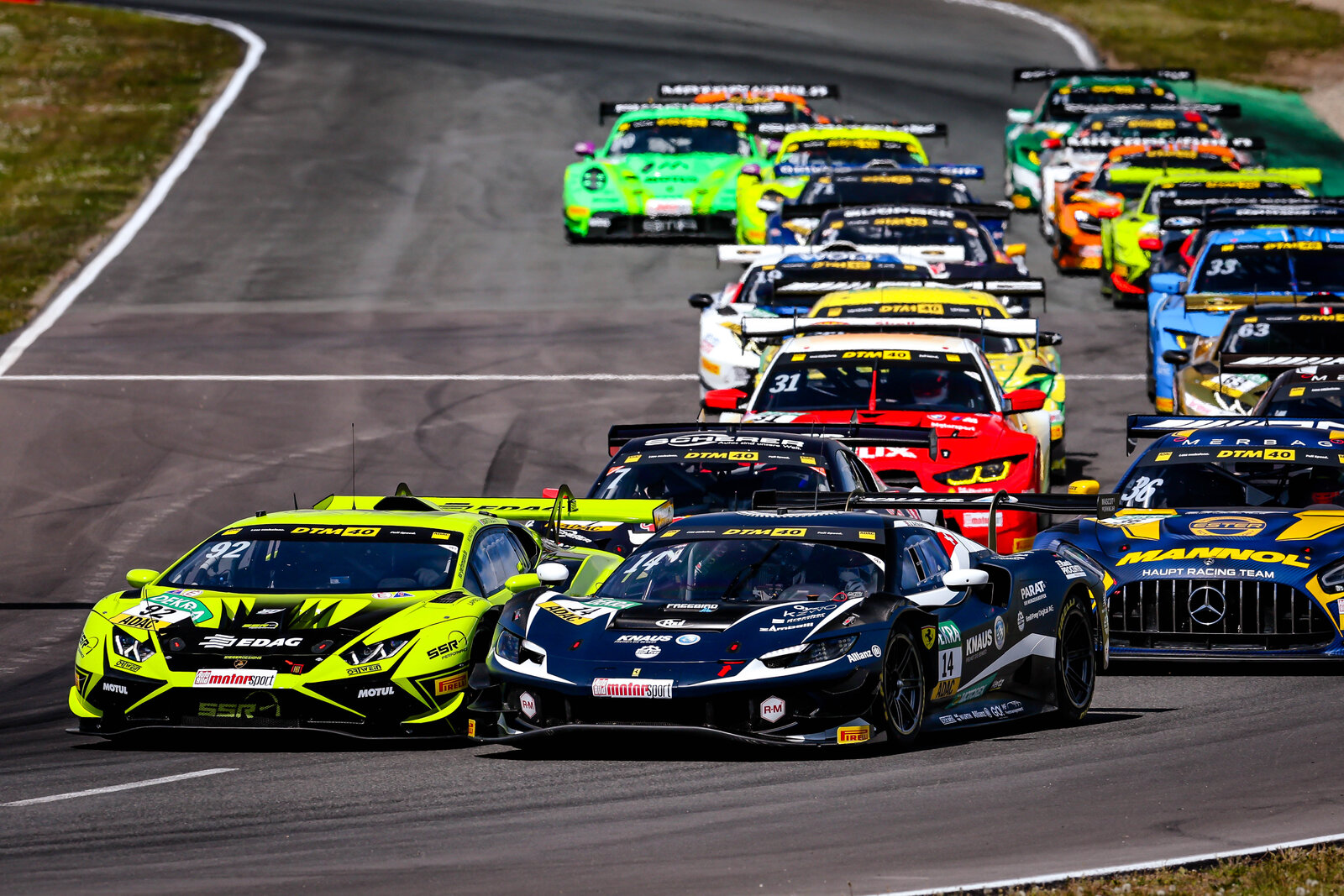 Emil Frey Racing beim Saisonauftakt der DTM 2024 in Oschersleben