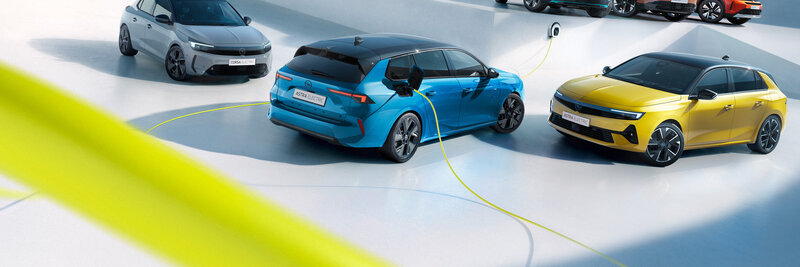 Elektro-Palette von Opel