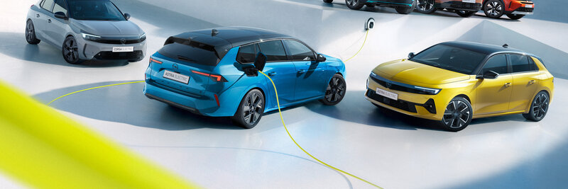 Elektro-Palette von Opel