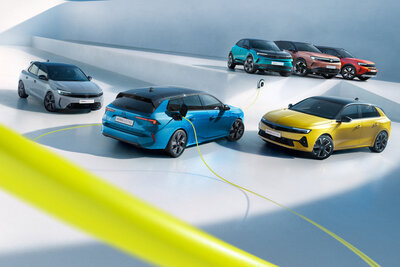 Elektro-Palette von Opel