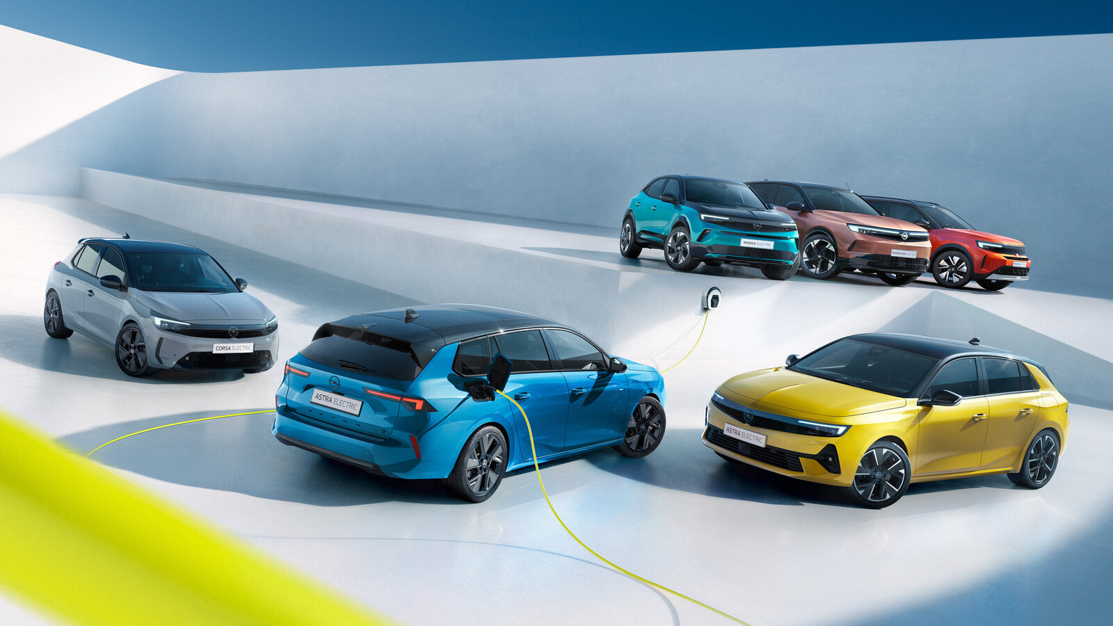 Elektro-Palette von Opel