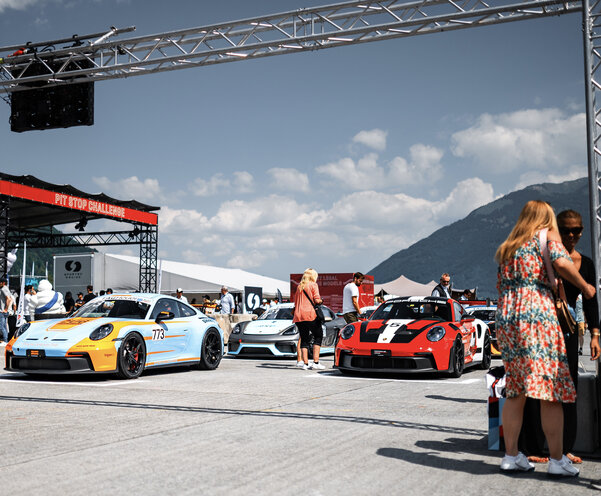 Events mit viel PS. Mit dem STREETLIFE Veranstaltungskalender verpasst du keinen Anlass mehr. Bild: Porsche Festival Mollis 2023, Mollis, Porsche AG