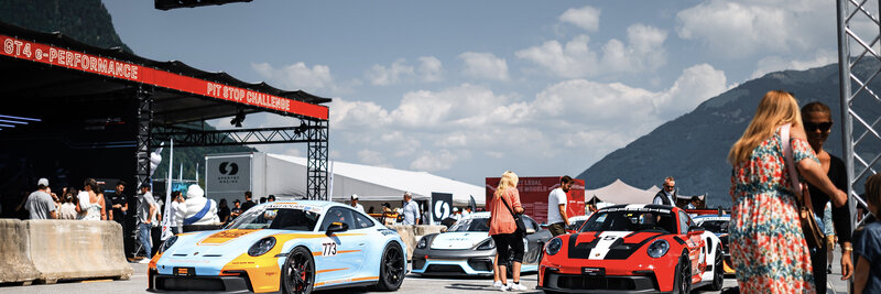 Events mit viel PS. Mit dem STREETLIFE Veranstaltungskalender verpasst du keinen Anlass mehr. Bild: Porsche Festival Mollis 2023, Mollis, Porsche AG