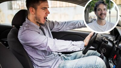 Wut im Strassenverkehr