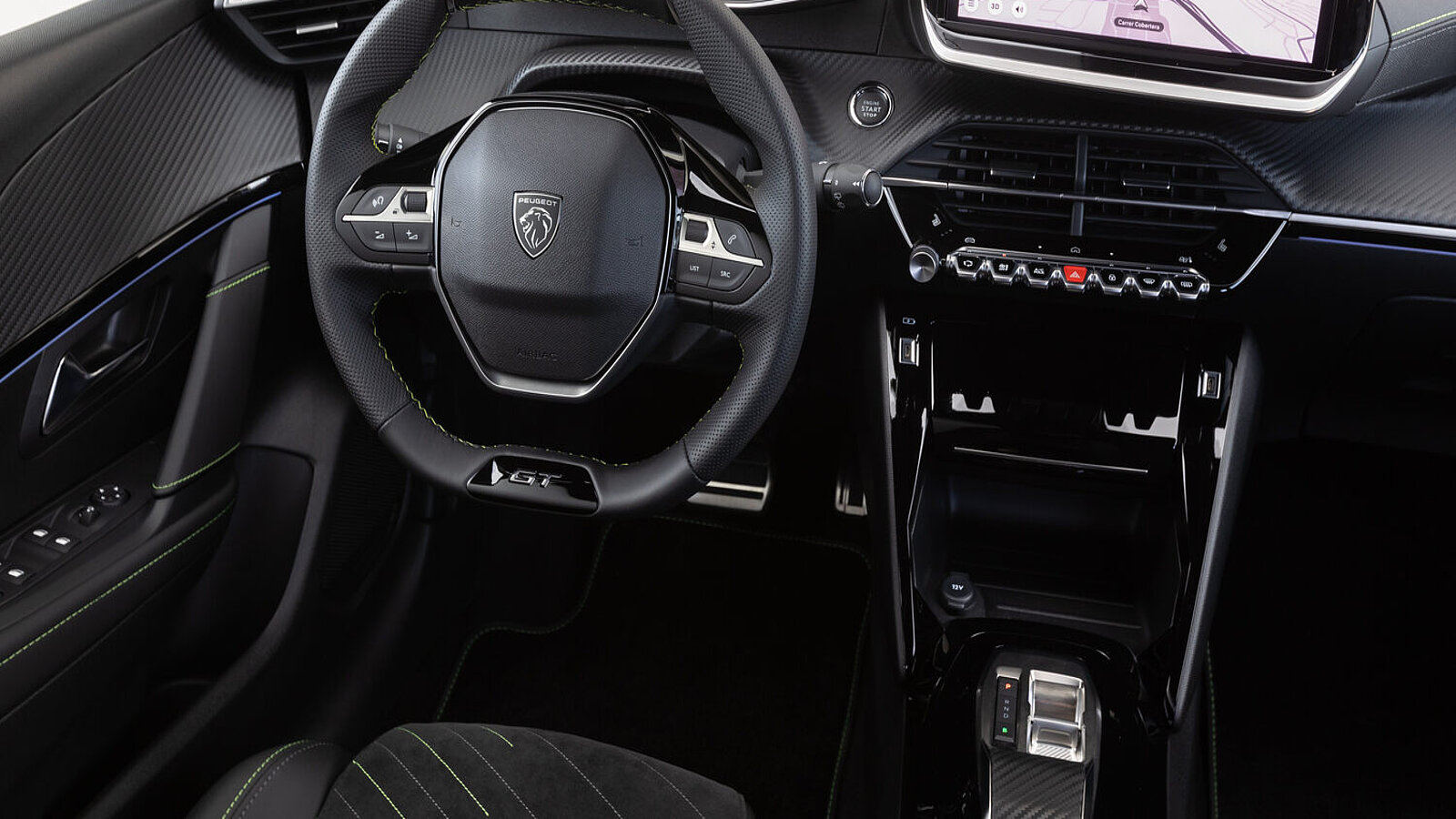 Lenkrad im Peugeot 208