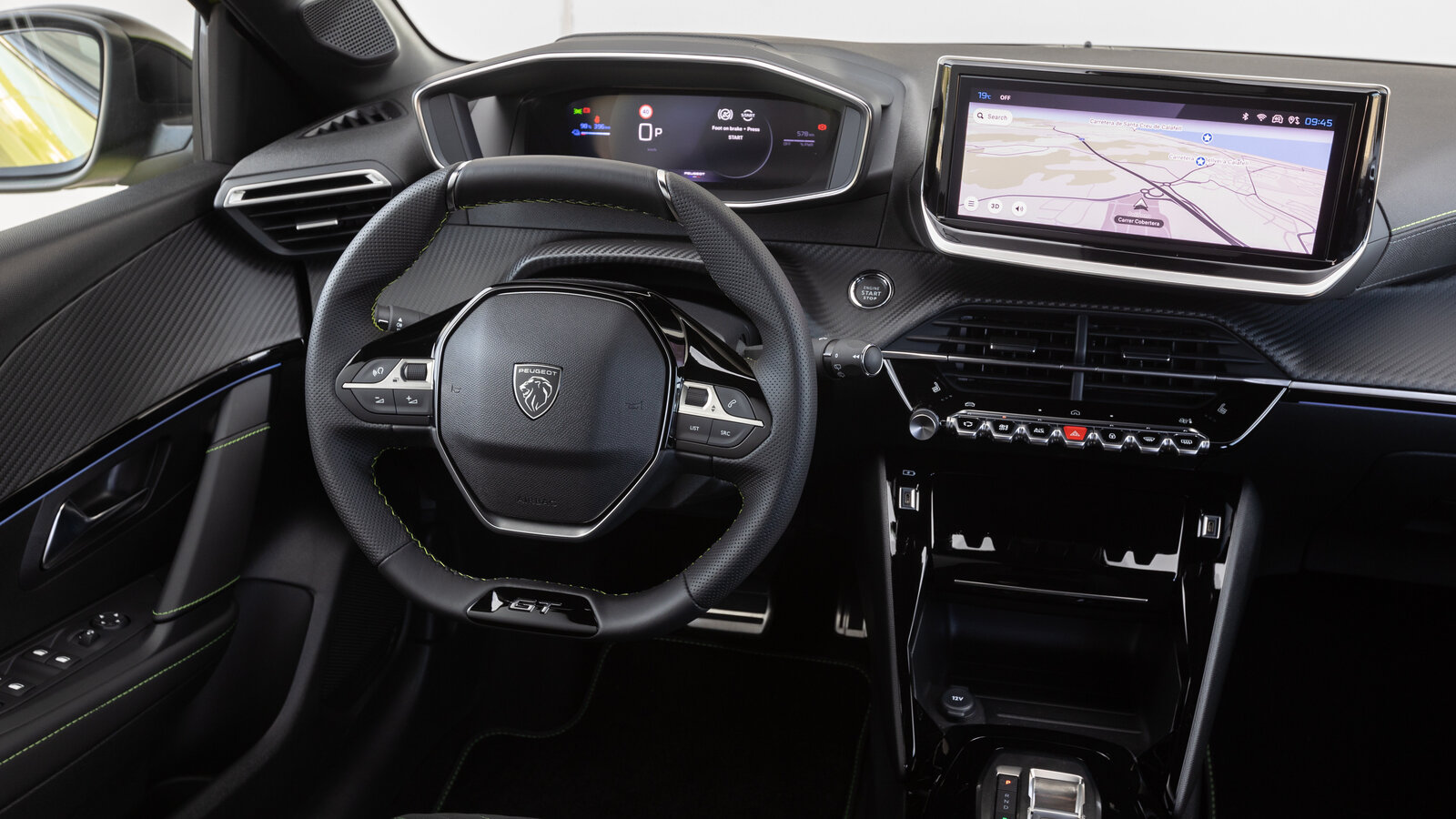 Lenkrad im Peugeot 208