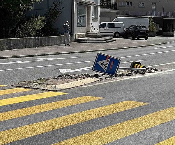 Unfall Menziken