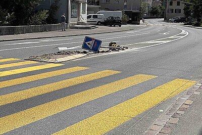 Unfall Menziken