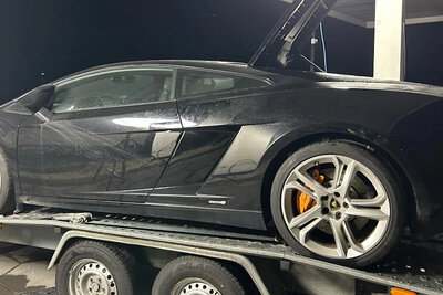 Geschmuggelter Lamborghini
